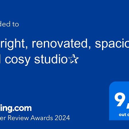 ✰Bright, Renovated, Spacious And Cosy Studio✰ Atena Exterior foto