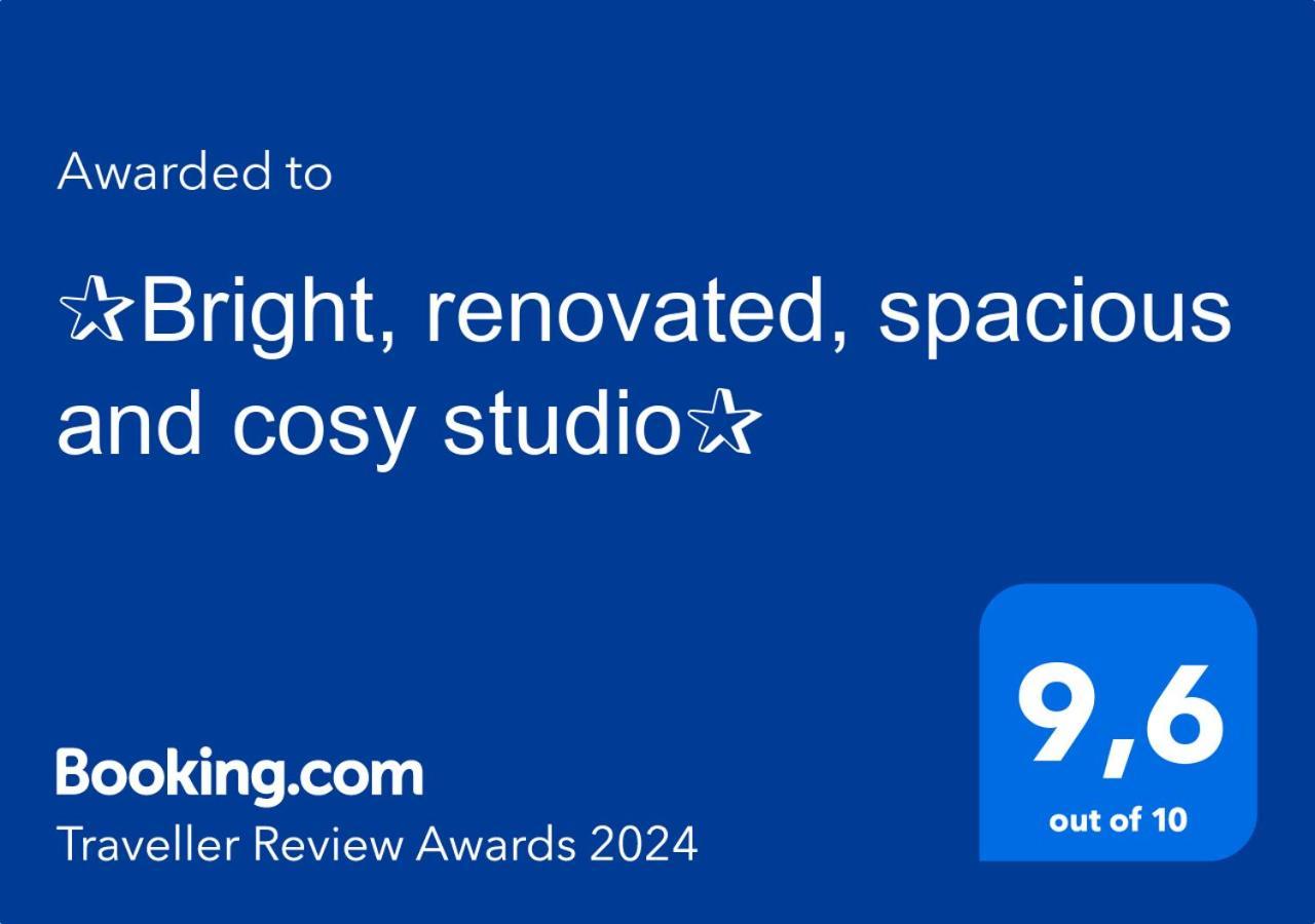 ✰Bright, Renovated, Spacious And Cosy Studio✰ Atena Exterior foto